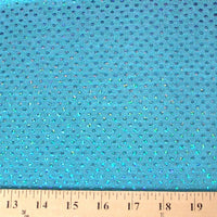 SWATCHES Circle Sequin Hologram Spandex