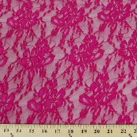 Flower Stretch Lace FUCHSIA SL-8