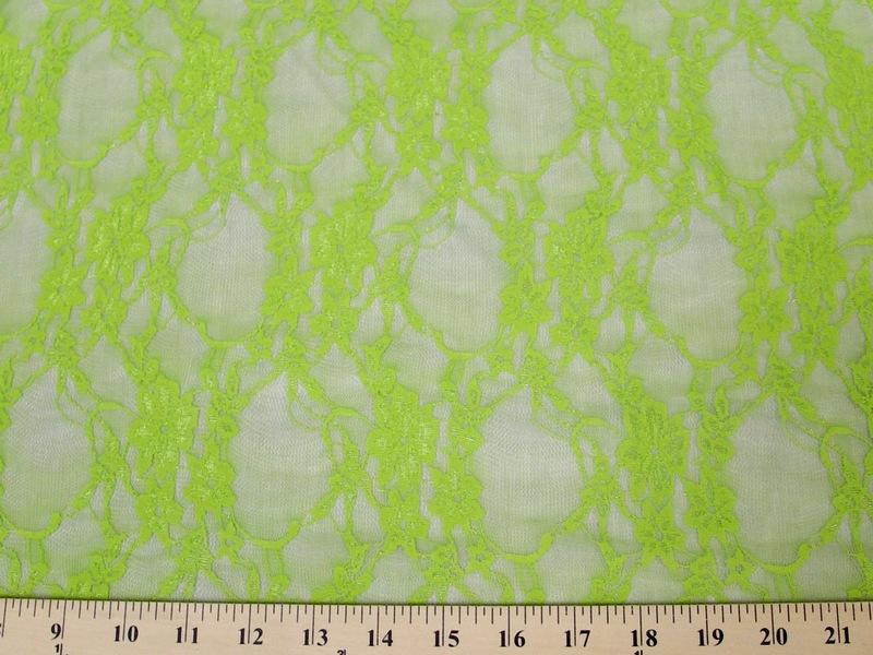 Circle Stretch Lace LIME SL-23