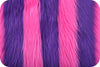 SWATCHES Striped Shaggy Fur