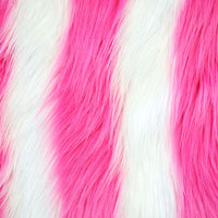 SWATCHES Striped Shaggy Fur