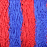 SWATCHES Striped Shaggy Fur