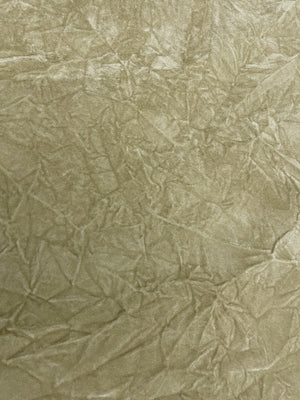 Upholstery Crushed Velvet Tan