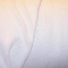 White Solid Fleece