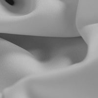 White Poly Gabardine