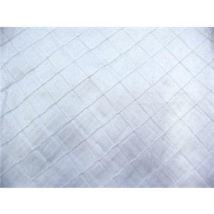 Taffeta Diamond Pintuck WHITE 1"