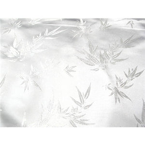 Chinese Bamboo Brocade White