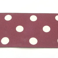 1 1/2" Grosgrain Ribbon W/Dots