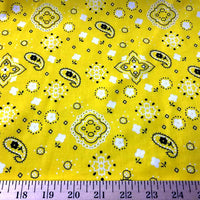 SWATCHES Paisley Print Poly/Cotton