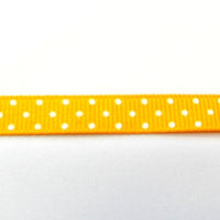 3/8" Grosgrain Ribbon W/Dots