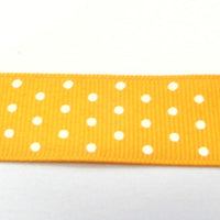 7/8" Grosgrain Ribbon W/Dots