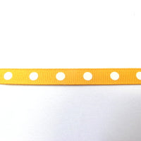 3/8" Grosgrain Ribbon W/Single Dots